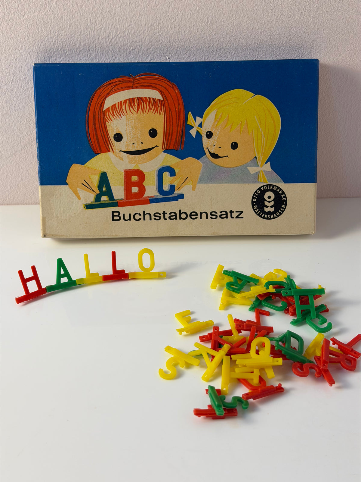 ABC Buchstabensatz von Otto Volkmar K.G. Waltershausen