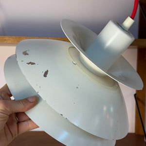 Lamellenlampe weiß aus Dänemark