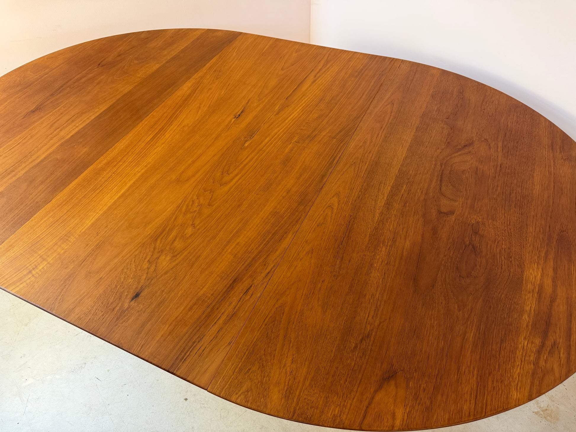 Runder Esstisch Modell 311 Teak von Peter Hvidt & Orla Mølgaard-Nielsen für Søborg Møbelfabrik