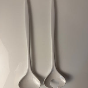 Salatbesteck Typ 2533/2534 weiß Melamin von Mepal