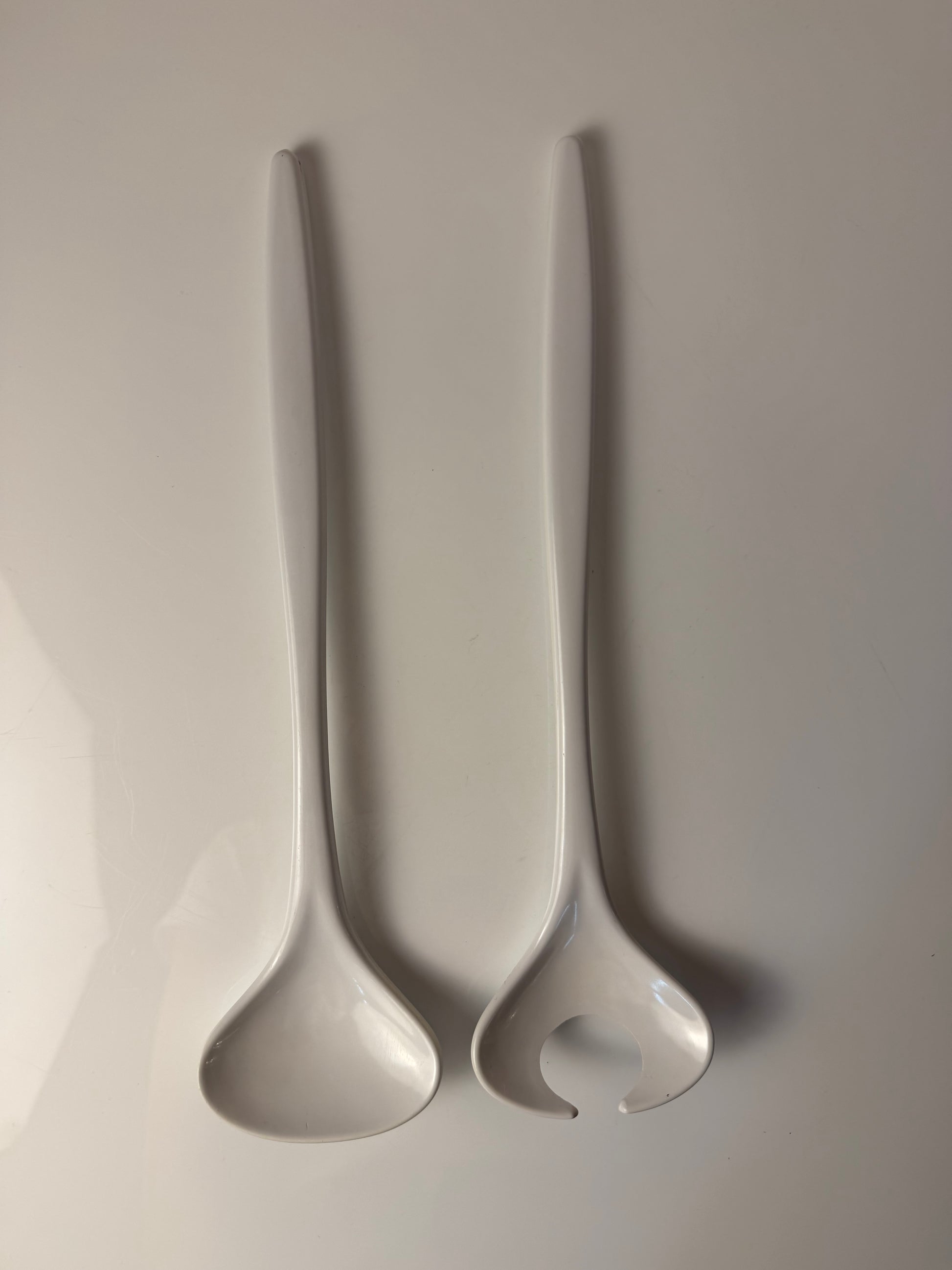 Salatbesteck Typ 2533/2534 weiß Melamin von Mepal