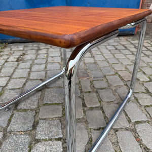 Esstisch Teak & Chrom