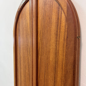 Klappbarer Wandspiegel Teak von Fakse Furniture aus Dänemark