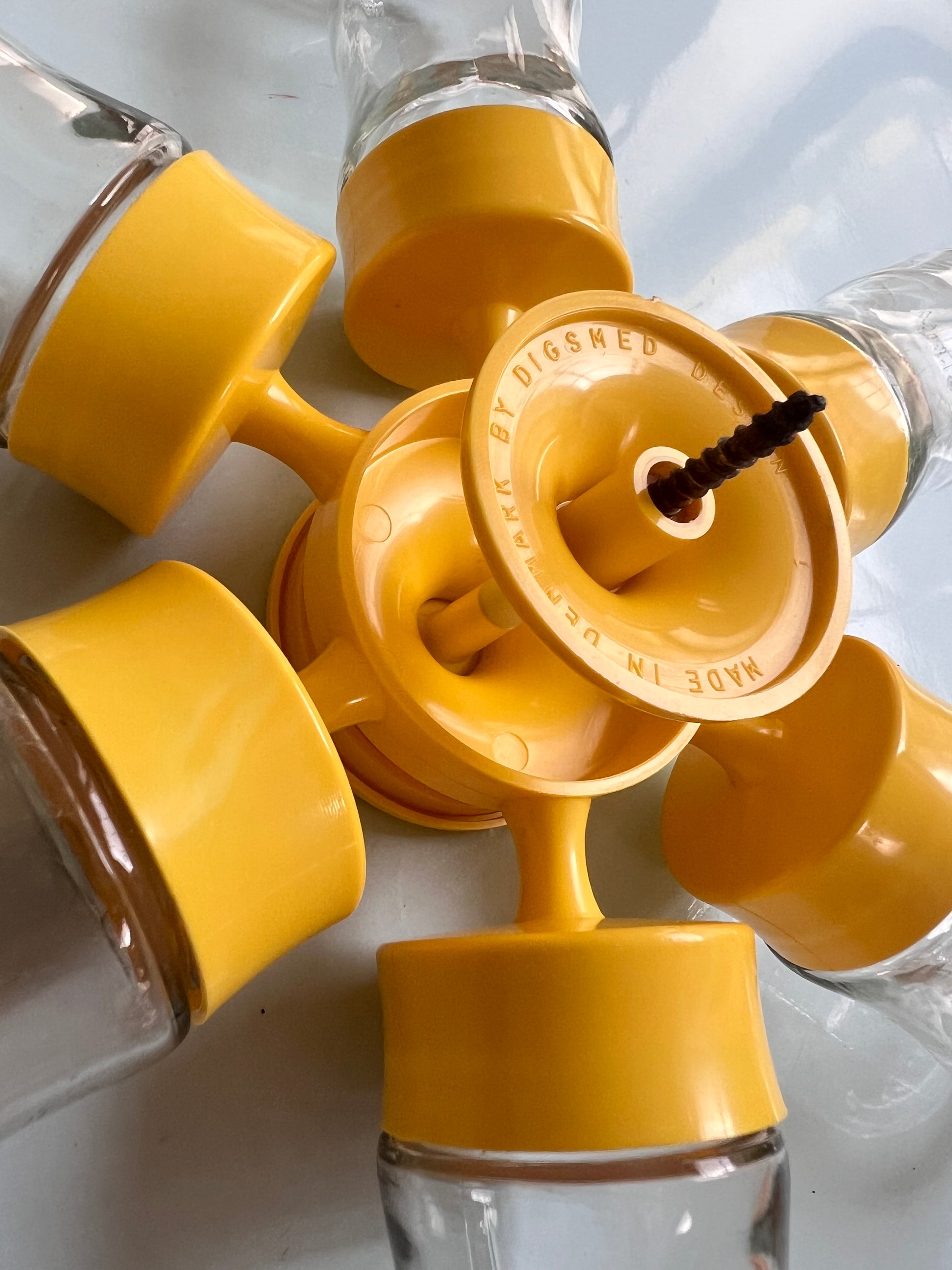 Gewürzrad gelb von Digsmed Design aus Dänemark