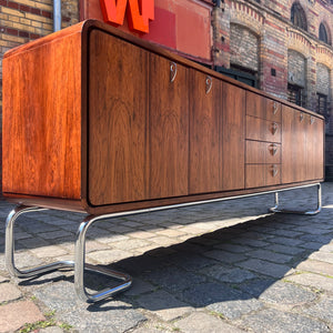 Sideboard Palisander Chrom 70er
