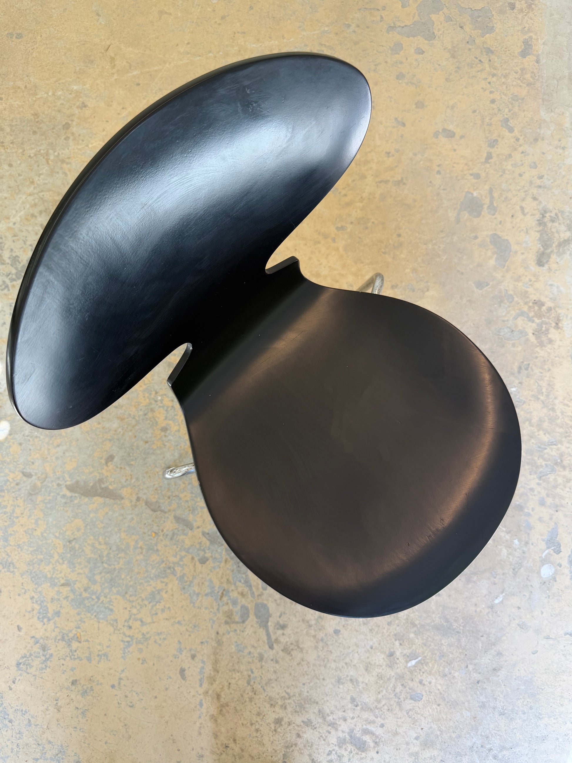 Stuhl Ameise schwarz von Arne Jacobsen für Fritz Hansen 1992