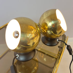 Set: 2x Kugellampe gold von Horn