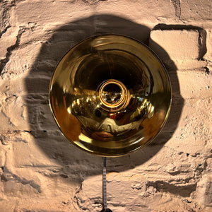 Wandlampe Diskus Messing von STAFF