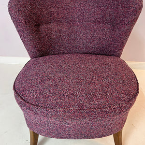 Sessel lila 50er Jahre