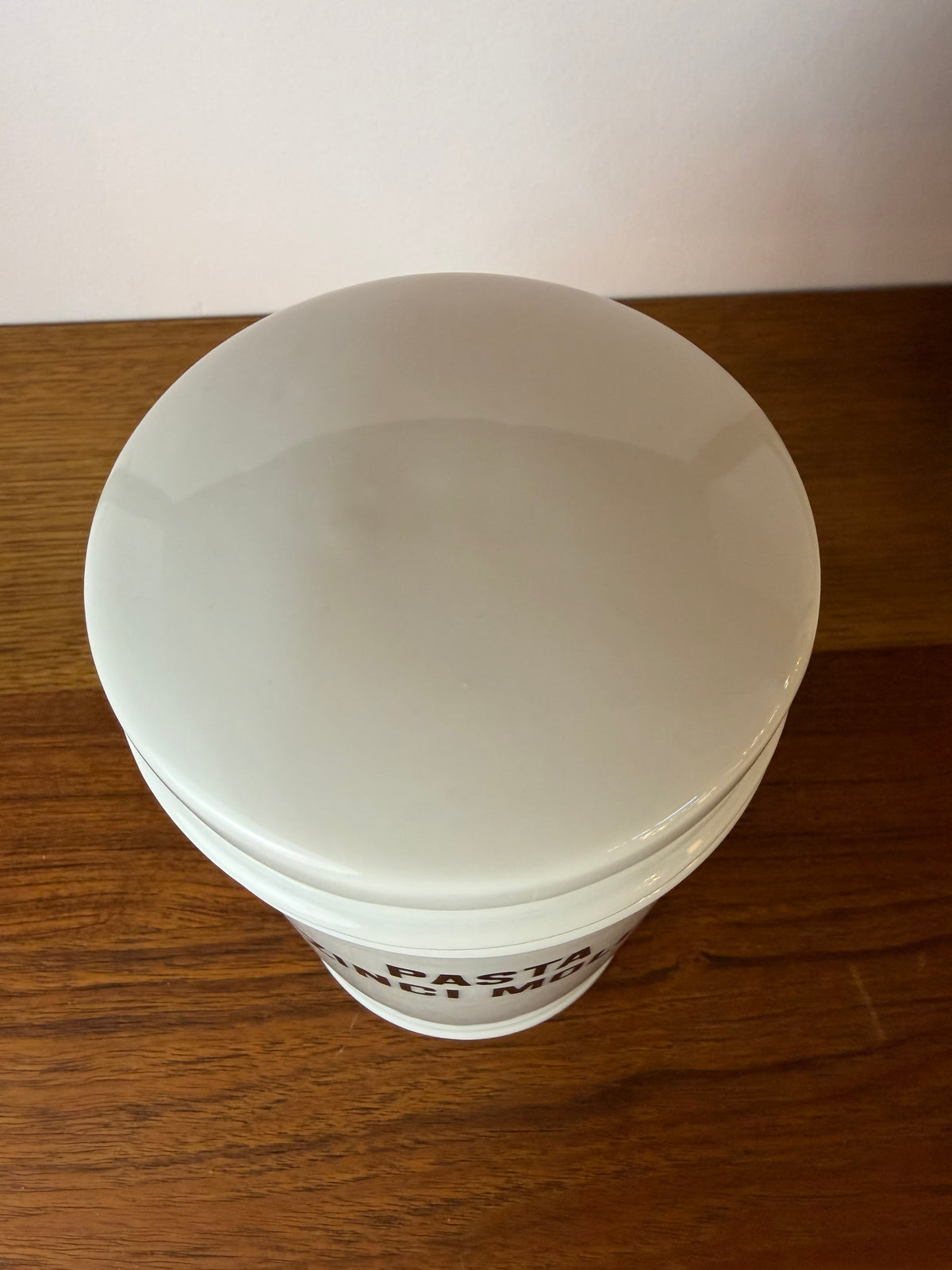 Apothekerdose Pasta Zinci Moll. weiß Porzellan - 1000 ml