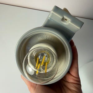Wandlampe Modell 6065 grau von Sigvard Bernadotte für Ifö