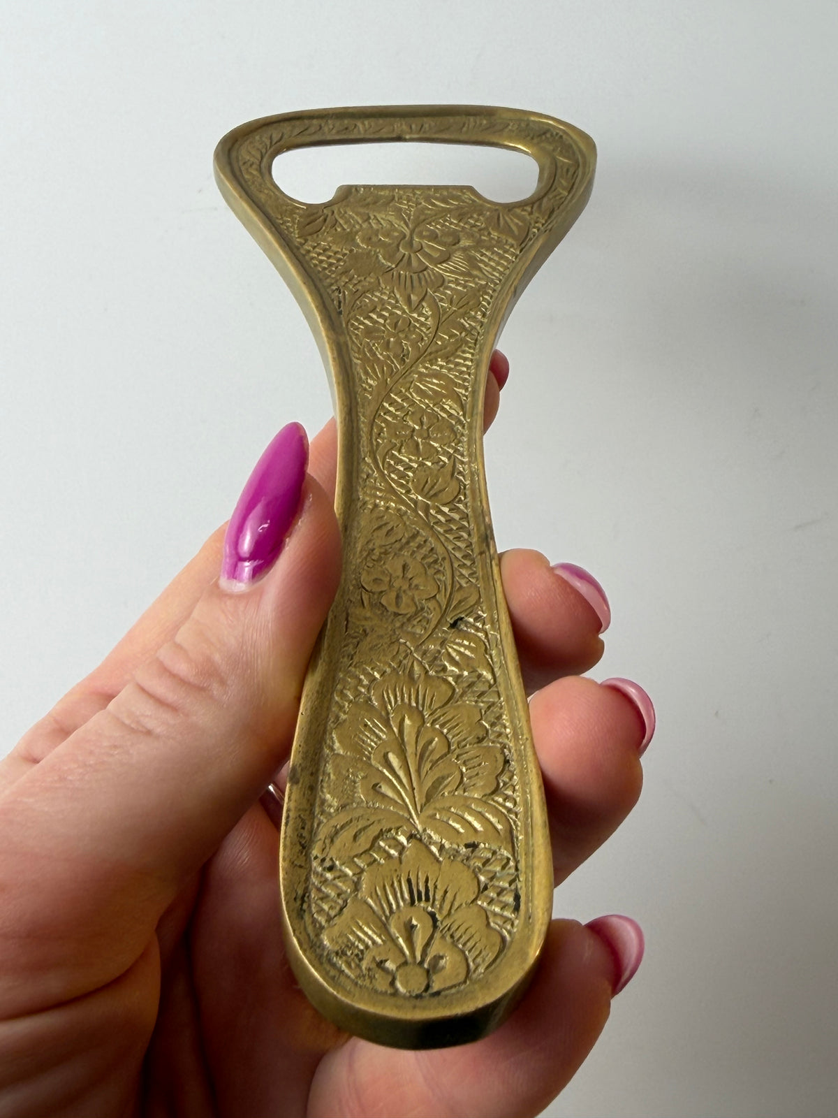 Flaschenöffner Messing