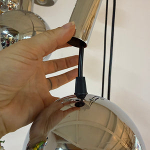 Kaskadenlampe 7-flammig Chrom von Richard Essig