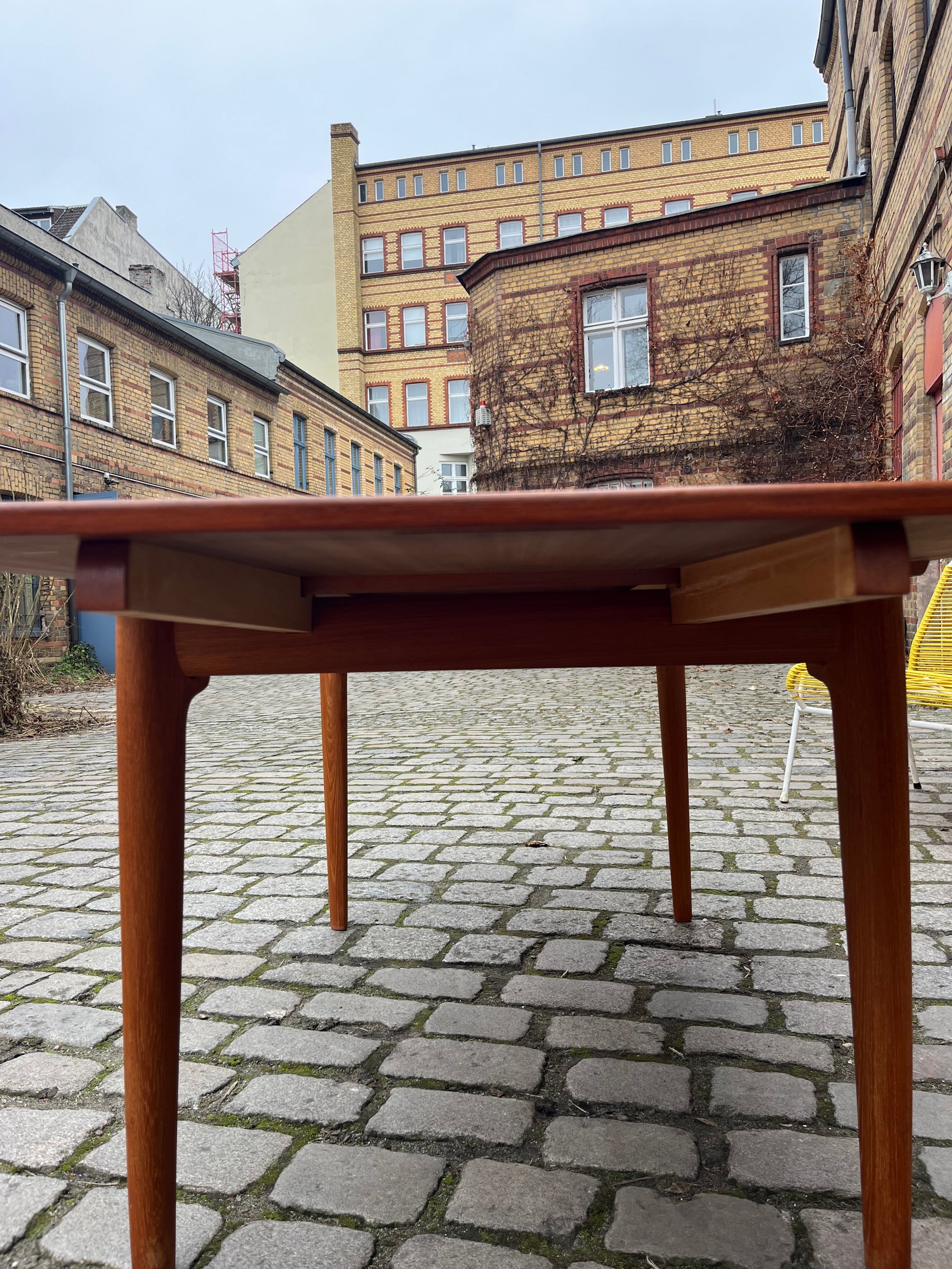 Ausziehbarer Esstisch Teak von Grete Jalk für Glostrup Møbelfabrik