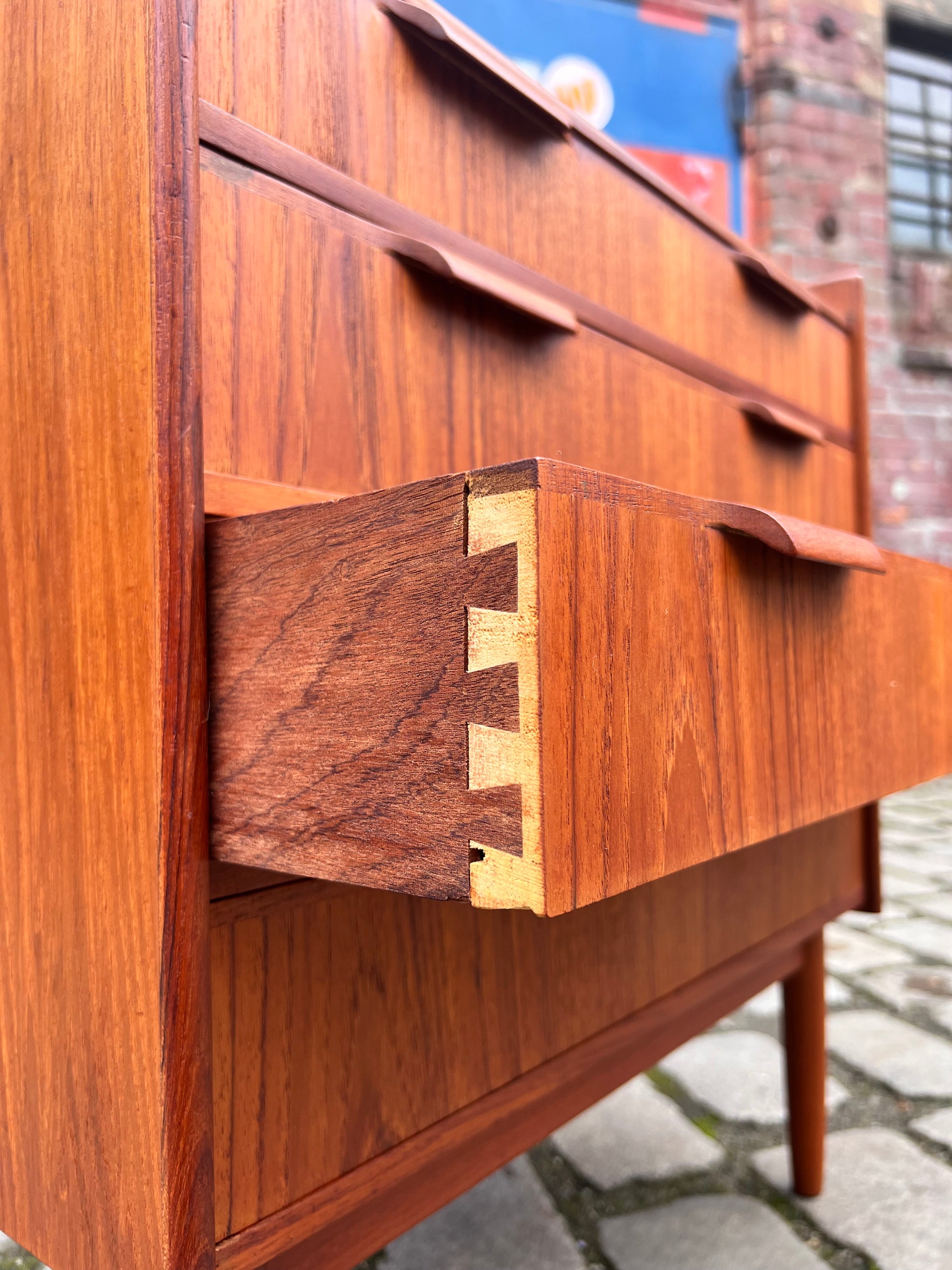 Kommode Nachtschrank Teak aus Dänemark