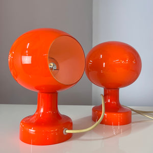 Tischlampe / Wandlampe Astronaut orange von Michael Bang für Holmegaard
