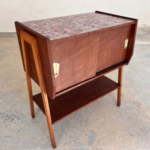 Kleiner Konsolentisch Teak aus Dänemark