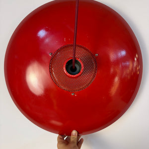 Lamellenlampe rot aus Dänemark