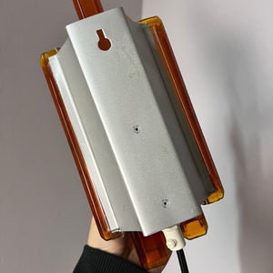 Wandlampe bernsteingelb von Claus Bolby für Cebo