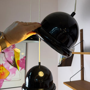 Hängelampe Bowler Hat schwarz