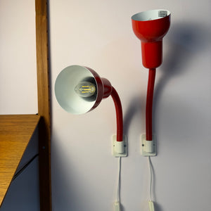 Wandlampe Type 504 rot von Horn