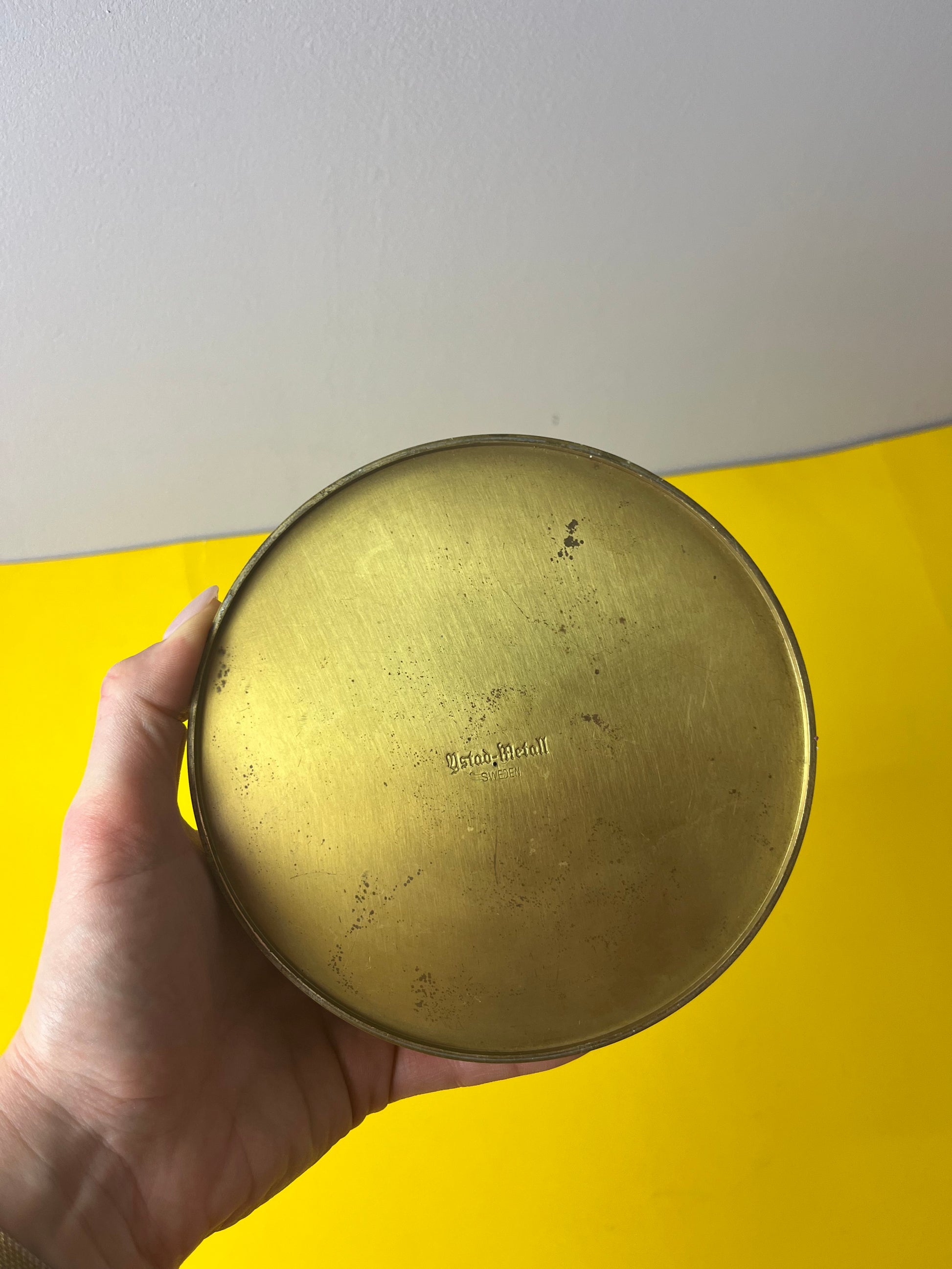 Kerzenständer Messing von Ystad-Metall