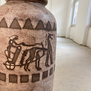 Bodenvase Ägina 124 von Ceramano West Germany