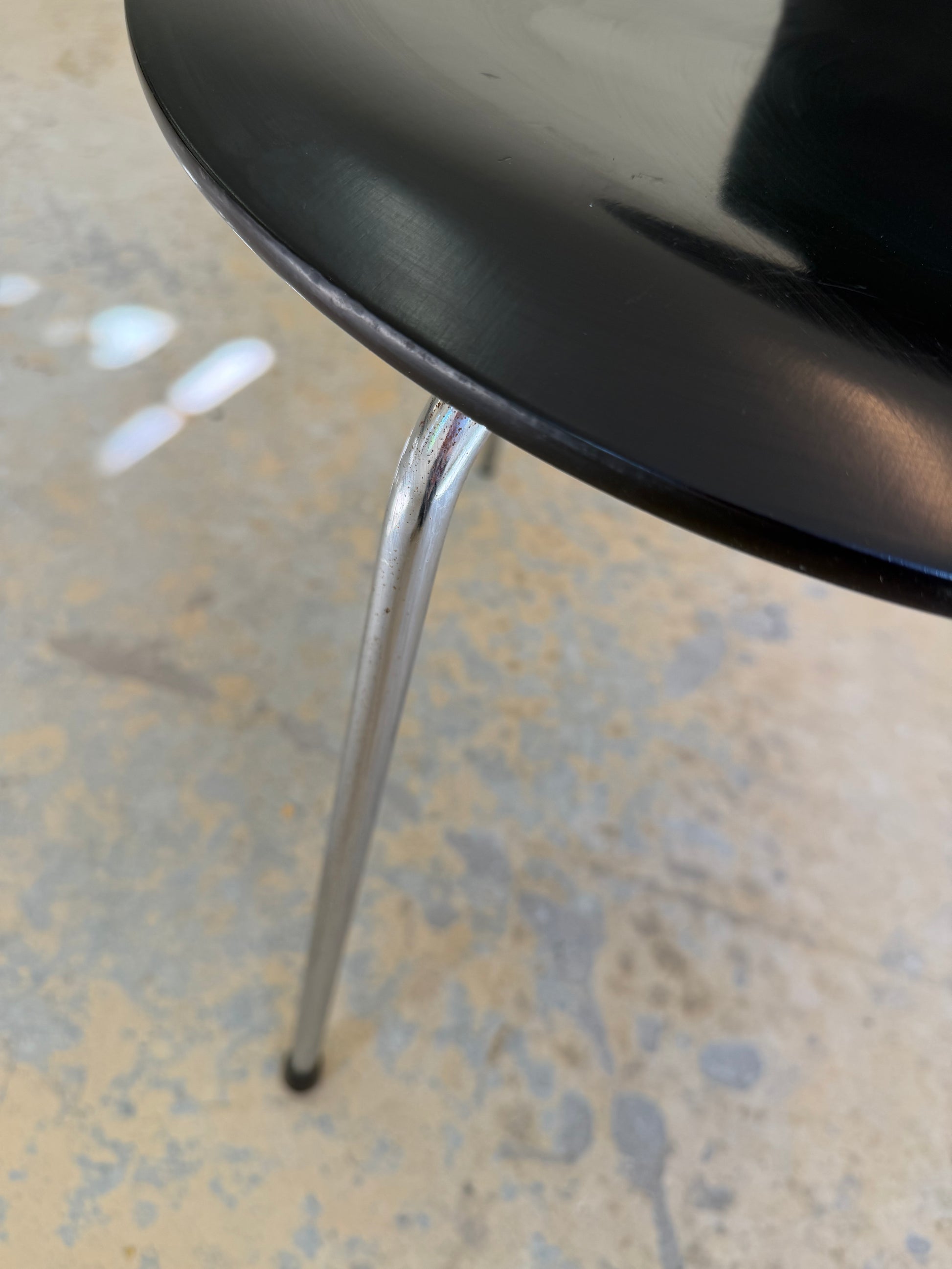 Stuhl Ameise schwarz von Arne Jacobsen für Fritz Hansen 1992