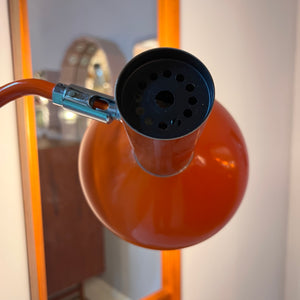 Wandlampe orange von Hustadt Scherenlampe