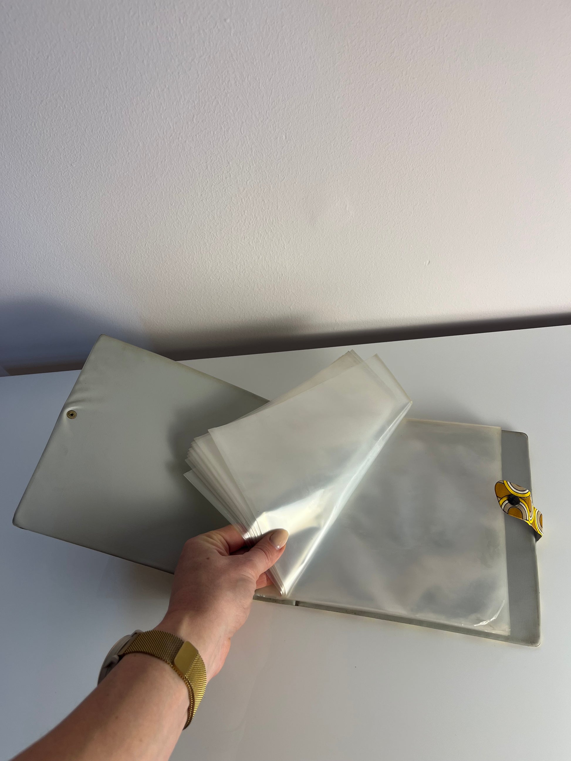 Schallplattenmappe für Vinyl Singles