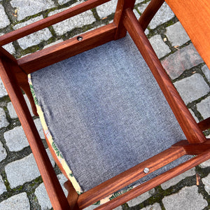 Set: 2x Esszimmerstuhl floral Teak von Farstrup