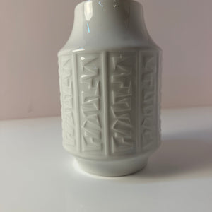 Vase weiß Porzellan von Winterling Bavaria