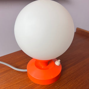 Tischlampe Opalkugel