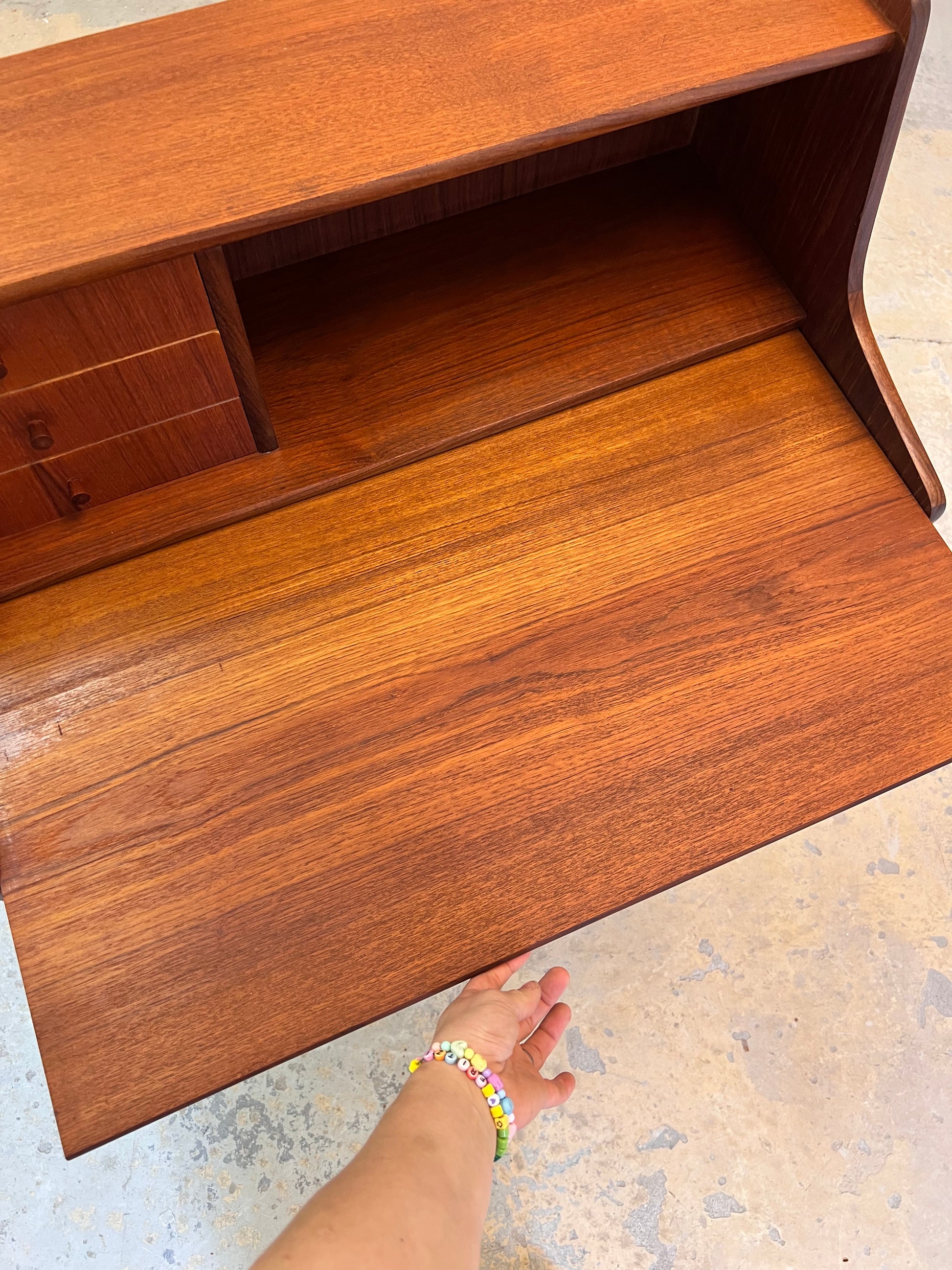 Sekretär Teak aus Dänemark