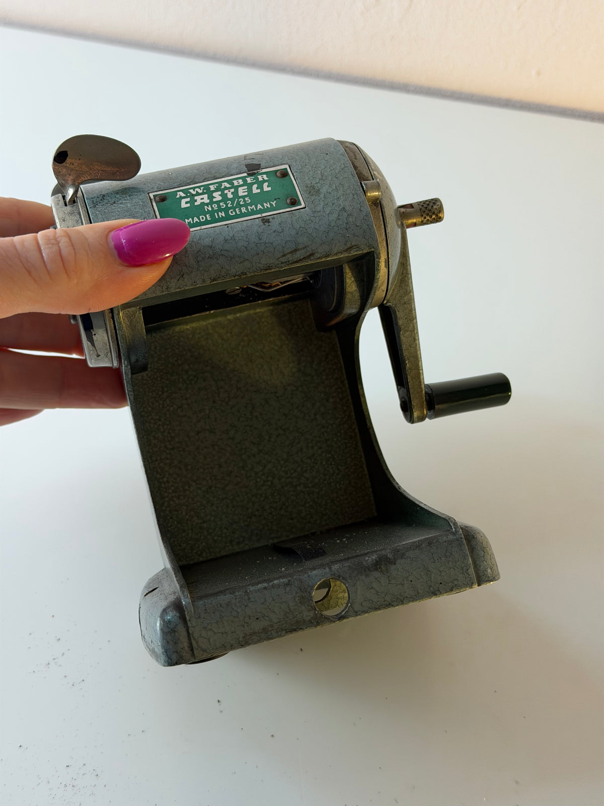Spitzmaschine / Anspitzer No. 52/25 von A.W. Faber-Castell