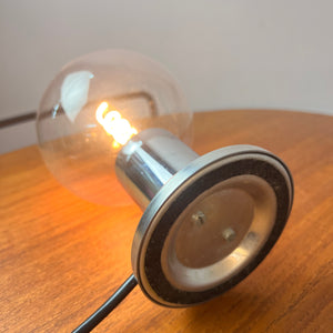 Tischlampe Big Globe Chrom von Motoko Ishii für STAFF