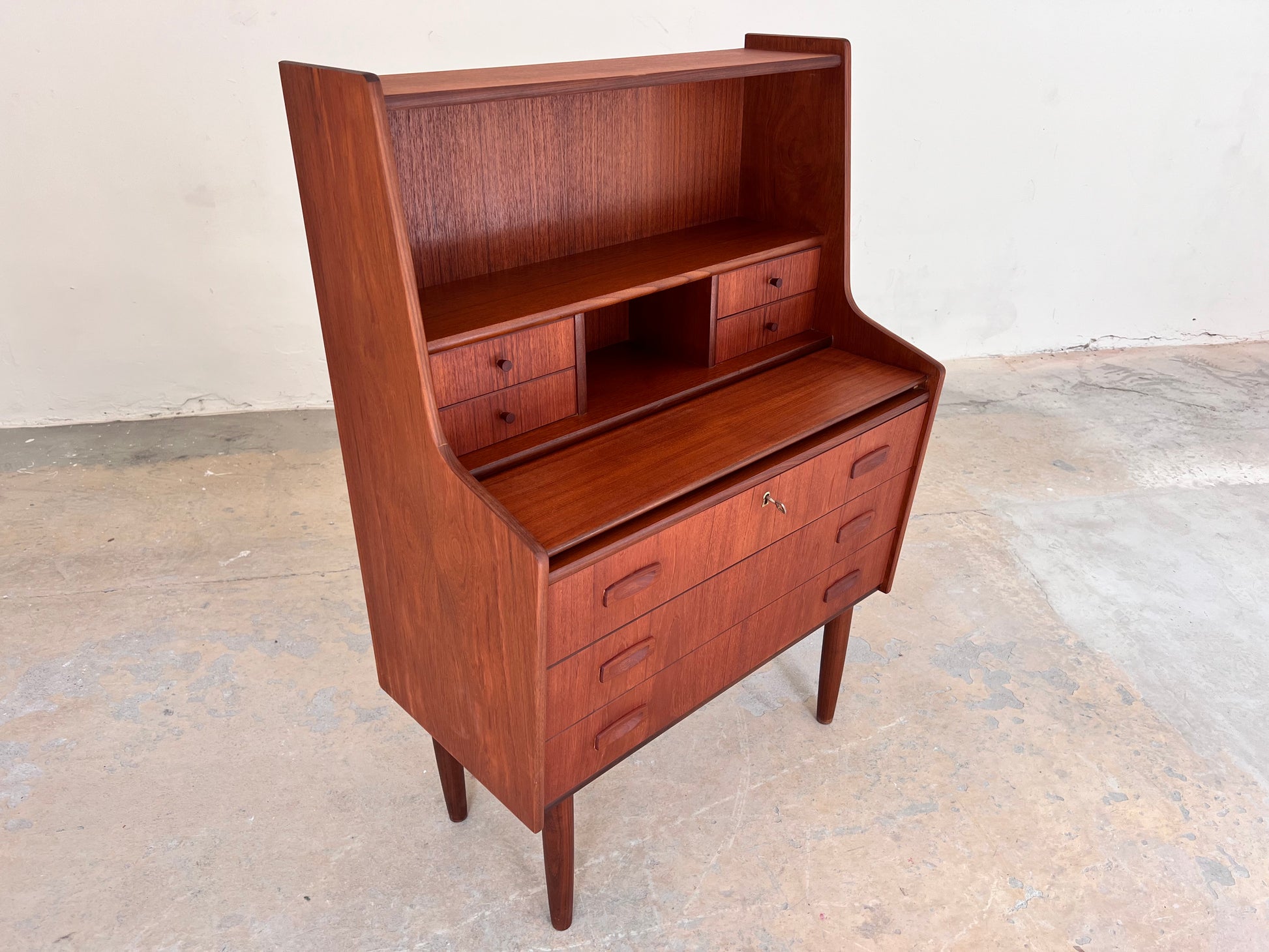 Sekretär Teak von Handbjerg Møbelfabrik