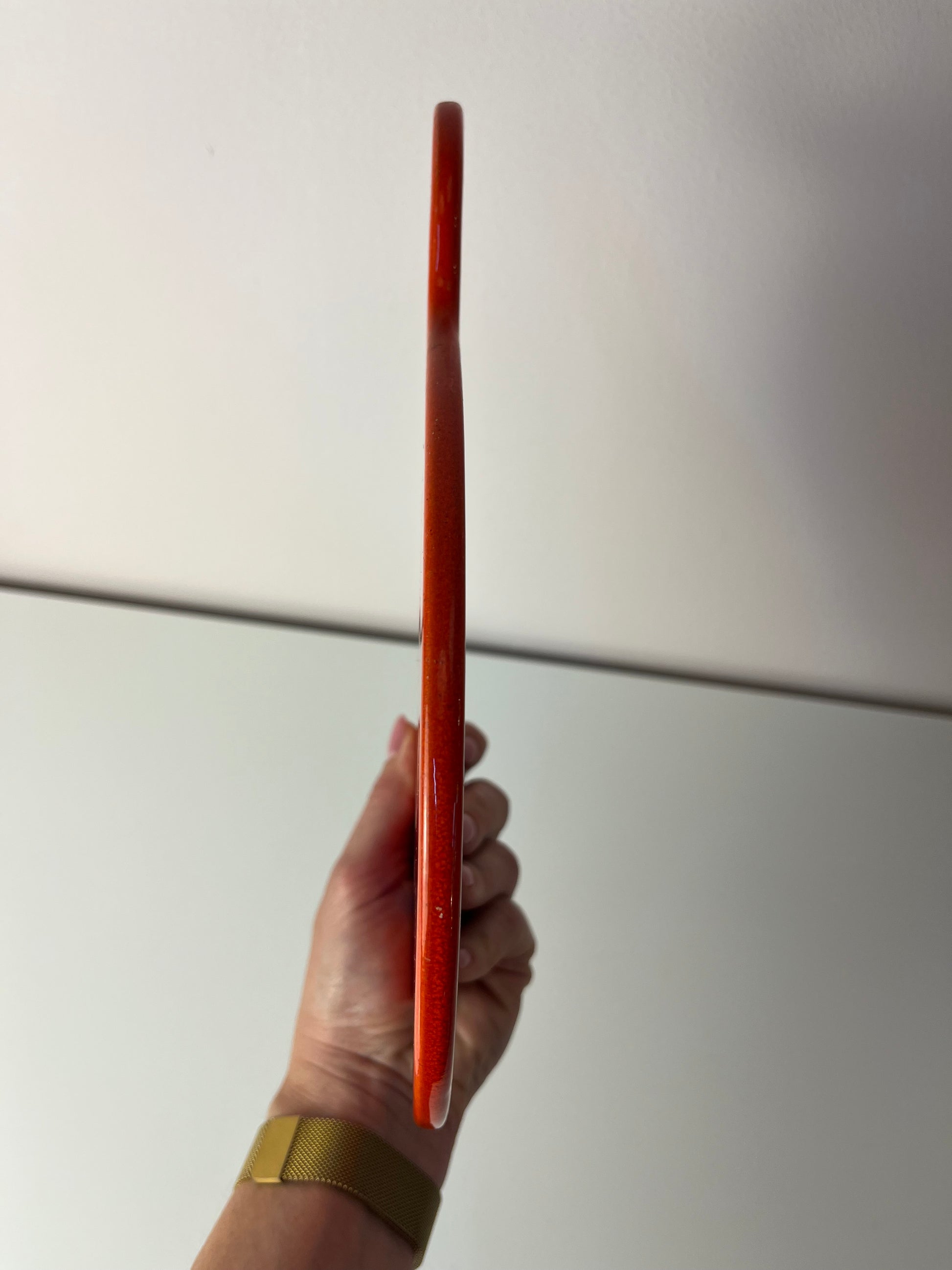 Wanddeko blau rot mit Küchenmotif von Wächtersbach