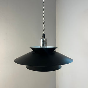 Lamellenlampe schwarz aus Dänemark