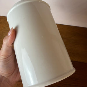 Apothekerdose Ungt. Molle weiß Porzellan - 1000 ml