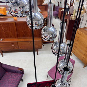 Kaskadenlampe 10-flammig Chrom von STAFF