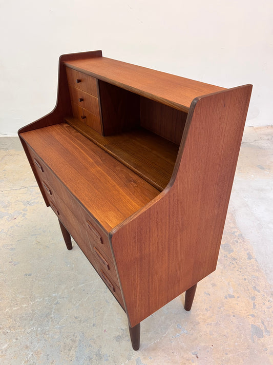 Sekretär Teak aus Dänemark