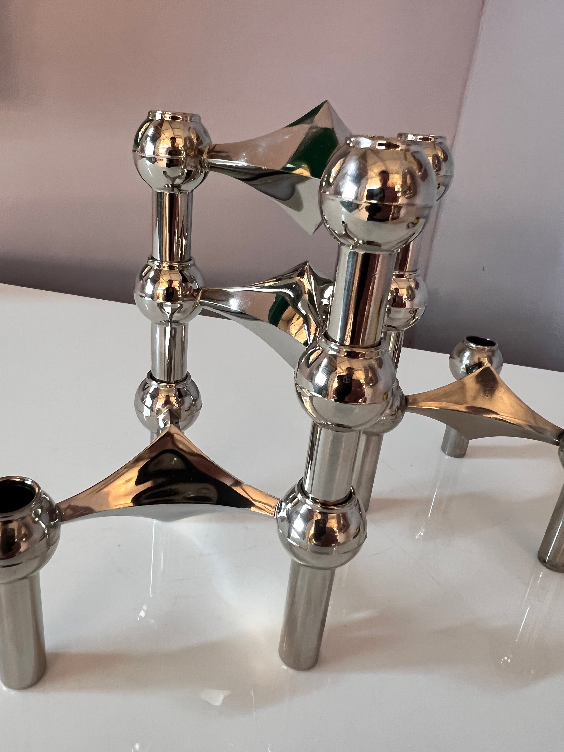 Set: 4x Modularer Kerzenständer von Stoff & Nagel für BMF