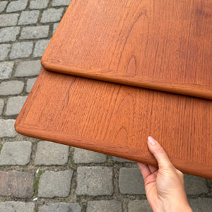 Ausziehbarer Esstisch Teak aus Dänemark