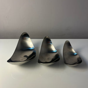 Set: Servierschalen Leaf von Helle Damkjær für Georg Jensen