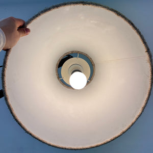 Stehlampe mit verstellbarem Arm & Gegengewicht aus Dänemark