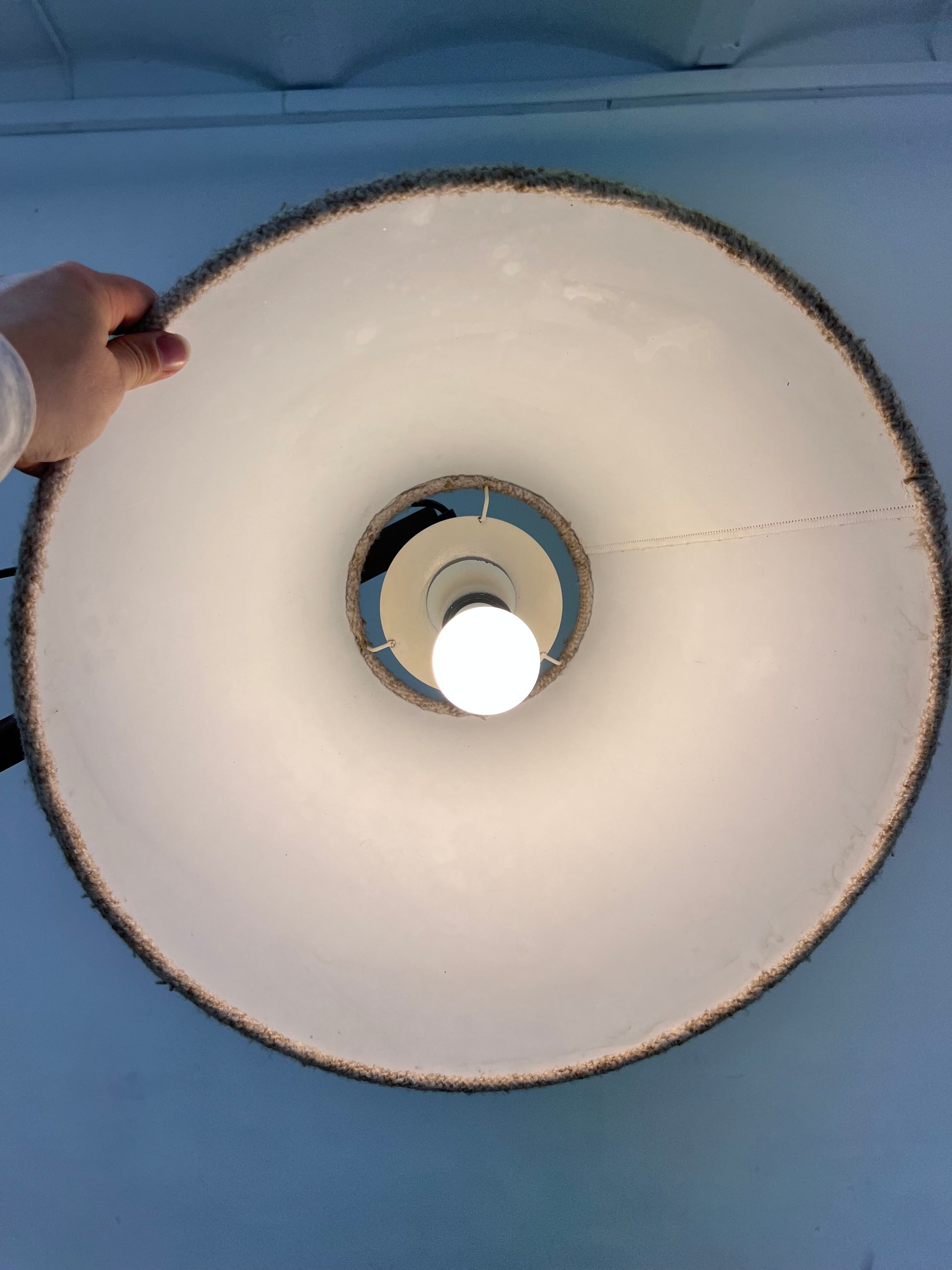 Stehlampe mit verstellbarem Arm & Gegengewicht aus Dänemark