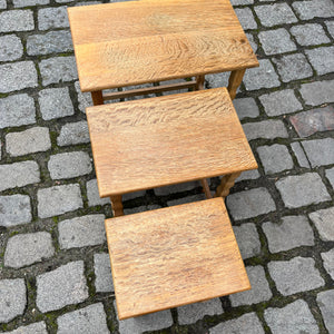 Satztische Eiche von Carl Eriksen für Cemo Möbel Odense