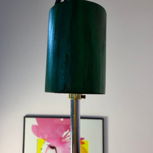 Kronleuchter grün Opalglas