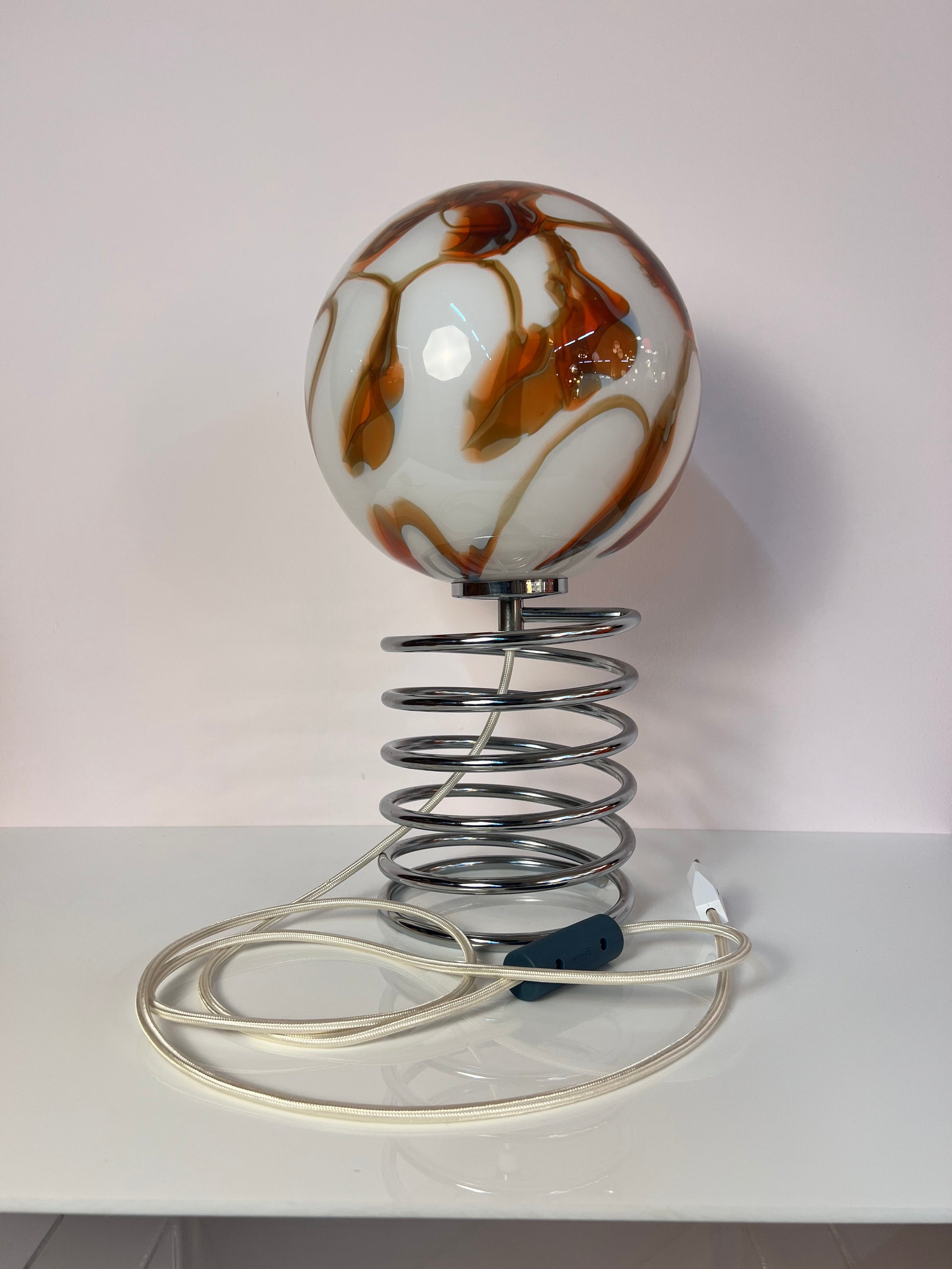 Tischlampe Spirale von Ingo Maurer für Honsel